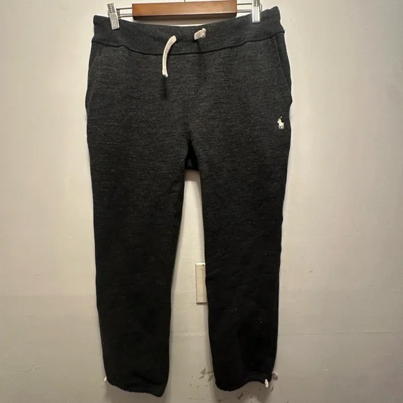 Men's polo Ralph  Lauren Gray Sweatpants - Picture 6 of 13